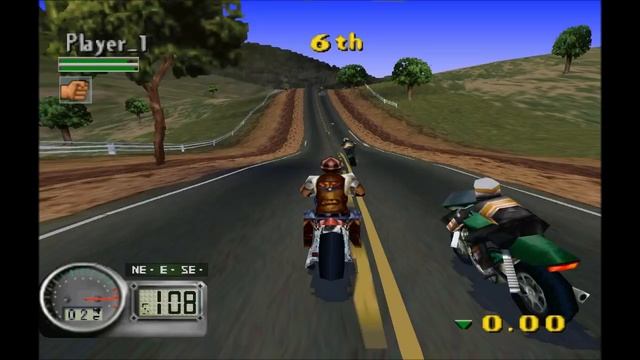Road Rash 3D (PSX) HD смотреть онлайн