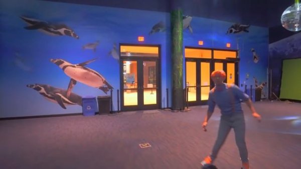 Блиппи учится кататься на скейтборде с Шоном Уайтом - Блиппи на Русском - Blippi