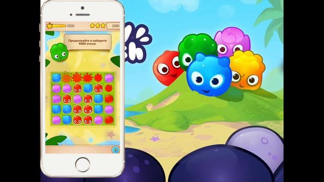 Обзор игры Jelly Splash смотреть онлайн