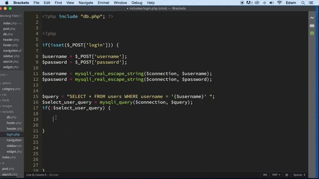 PHP Login System Tutorial смотреть онлайн