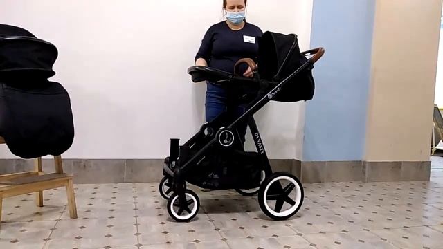 Прогулочная коляска для двойняшек BabyZz Dynasty смотреть онлайн