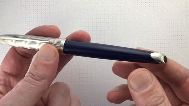 Обзор перьевой ручки Waterman Carène из коллекции «L'Essence Du Bleu», 2022 смотреть онлайн