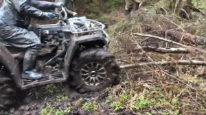 САМОДЕЛЬНЫЕ КВАДРИКИ С ДВИГАТЕЛЕМ ОТ ОКИ ШТУРМУЮТ БОЛОТА