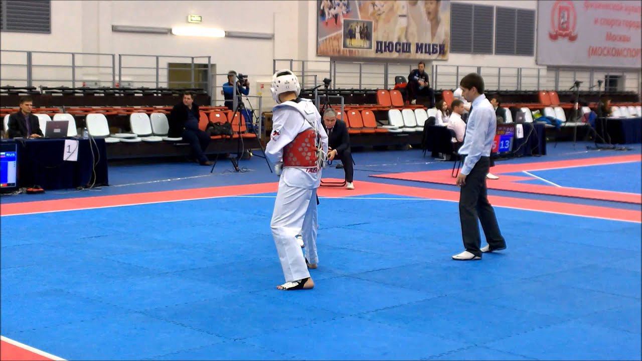 Taekwondo WTF. Первенство Москвы. 28.12.2014 Кяйс-Недорубов смотреть онлайн