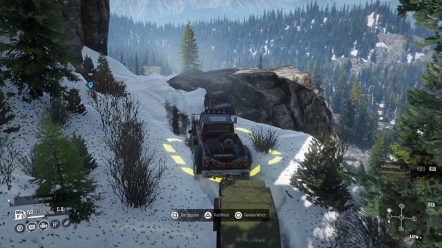 SnowRunner - Active Suspension Upgrade Location - Kolob 74760 in Big Salmon Peak смотреть онлайн