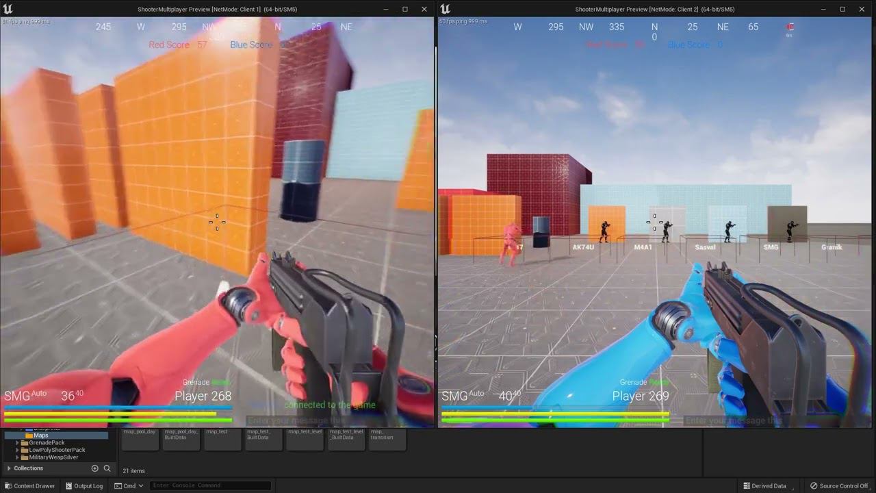 Мультиплеер Шутер на Unreal Engine / DevBlog 4 - Тестируем игру