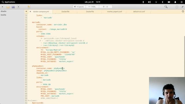 docker composer mysql php apache y phpMyadmin parte 2 смотреть онлайн