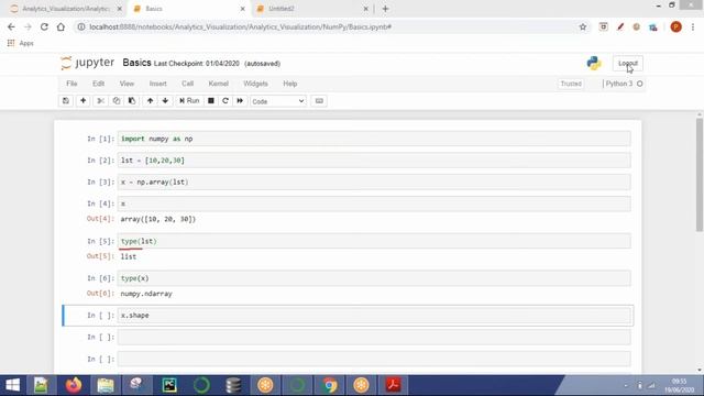 Data Analytics using NumPy In Python Part - 2 смотреть онлайн