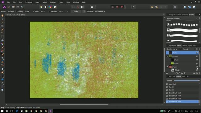 Affinity Photo - free grunge brushes