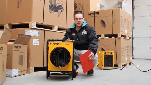 Elektromos hőlégfúvók bemutatása (MASTER B9 és B18) смотреть онлайн