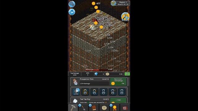 Tap Tap Dig - Idle Clicker Game Android Gameplay Part #1 смотреть онлайн