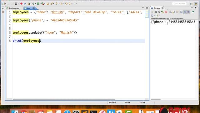 Dictionary in Python - Bay20.education смотреть онлайн