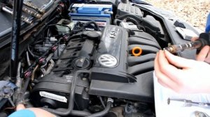 Меняю свечи и катушку на VW passat B6 2.0 FSI.  Продолжение истории c хорошим концом.