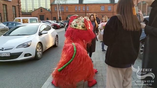 Заказать китайское шоу на праздник и корпоратив - китайский лев на праздник и встречу гостей Москва смотреть онлайн