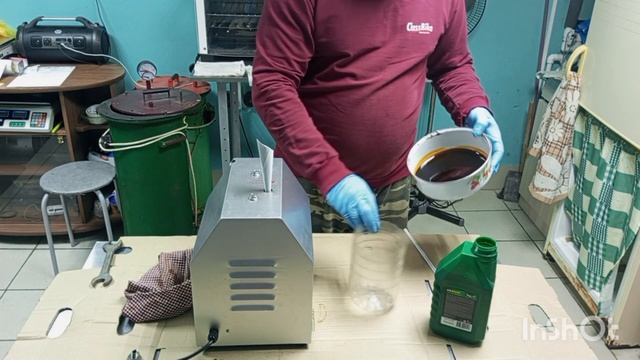 Gastromix MG-12B, замена масла.