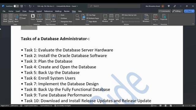 Free-Oracle-19c-Old-Arch-DBA-Workshop-L1-Night-Session смотреть онлайн