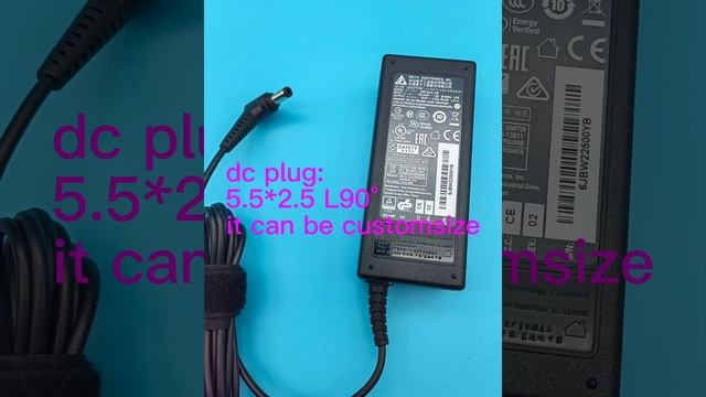 Delta 19V laptop adapter ADP-65JH HB 5.5*2.5 ac dc power supply passed 62368-1 original and new CB смотреть онлайн