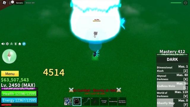 Cyborg V4 bounty hunting in Blox fruit смотреть онлайн