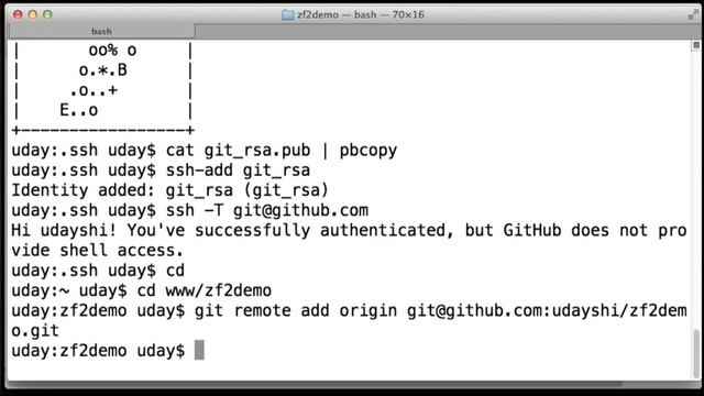 Github SSh Public Key Config (Git Basics) смотреть онлайн