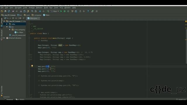 Java Map. 3 - HashMap 2 смотреть онлайн