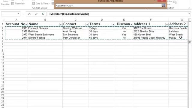 Microsoft Excel 2013 Training -- Using the VLOOKUP Function смотреть онлайн