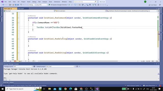 How to Perform "Insert Update Delete" in Asp.net C# With Grid View Control смотреть онлайн