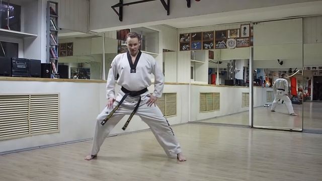 Стойка Джучум Соги. Taekwondo WTF смотреть онлайн