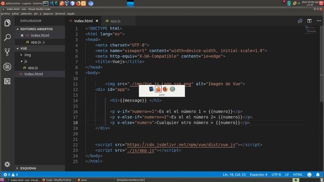 Vuejs 2 v-if, v-else-if, v-else смотреть онлайн