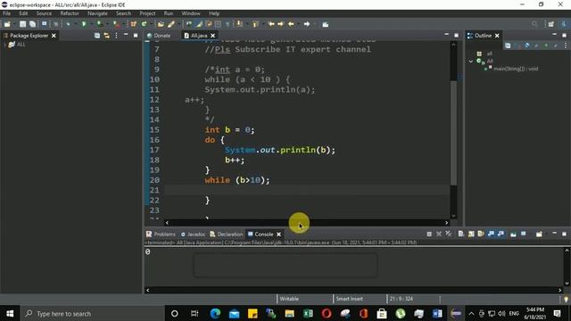 Java 3| logical operators , switch statement , while loop , do while loop , array , for loop in jav смотреть онлайн