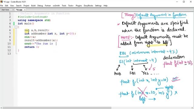 C++ Programming in Hindi - Default Argument in Functions with Complete Programming смотреть онлайн