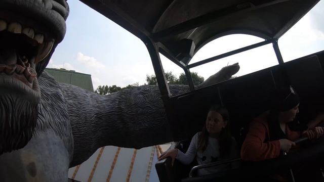 Super WEIRD King Kong Ride at Bobbejaanland in Belgium! Onride POV 4K 60FPS смотреть онлайн