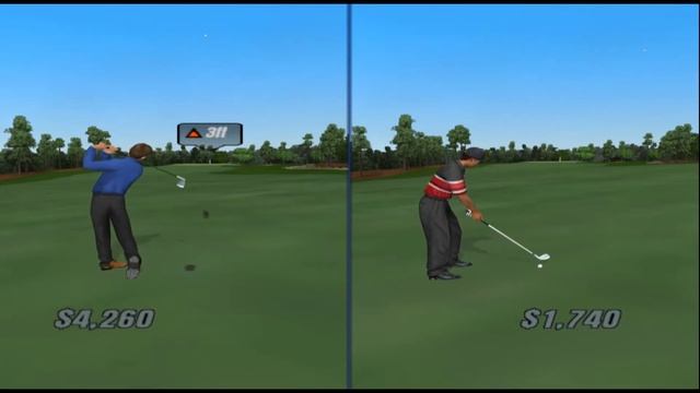 Tiger Woods PGA Tour 2004 Speed Golf Gameplay #8 (Me VS Sunday Tiger Woods) смотреть онлайн