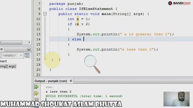 Lec#8 Mobile Application Java if ifelse elseif statement UCP PGC Mailsi 27-04-2020 смотреть онлайн