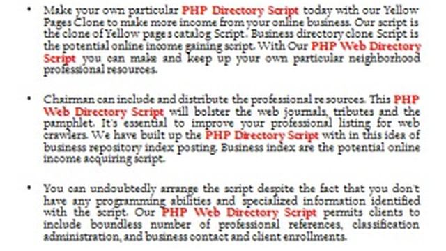 PHP Directory script – PHP Web Directory Script (i-Netsolution) смотреть онлайн