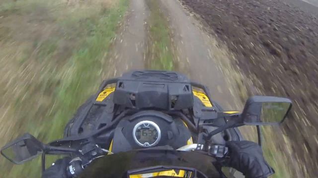 BRP Outlander 800R X-MR EFI max speed смотреть онлайн