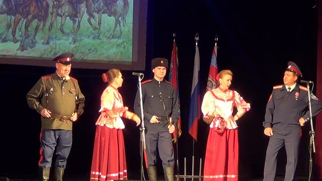 Вокальный квинтет ансамбля народной и казачей песни РУСЬ г Конаково на фестивале КАЗАЧИЙ КРУГ 23 0 смотреть онлайн
