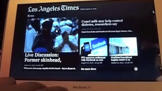 Windows 8 Running in MacBook Air. смотреть онлайн