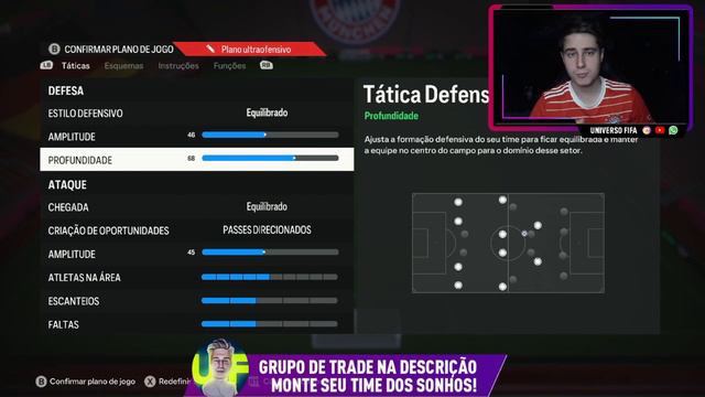 FC 24 - MELHOR TÁTICA META 4321 MUITO FORTE ULTIMATE TEAM! смотреть онлайн
