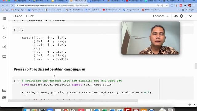 Multiple linear regression with sklearn смотреть онлайн