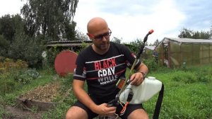 Опрыскиватель из автомобильного бачка омывателя и аккумулятора от шуруповерта