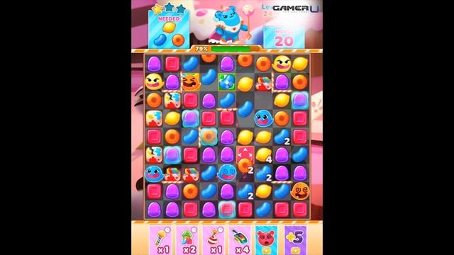 Candy Blast Mania - How to Pass Level 100 смотреть онлайн
