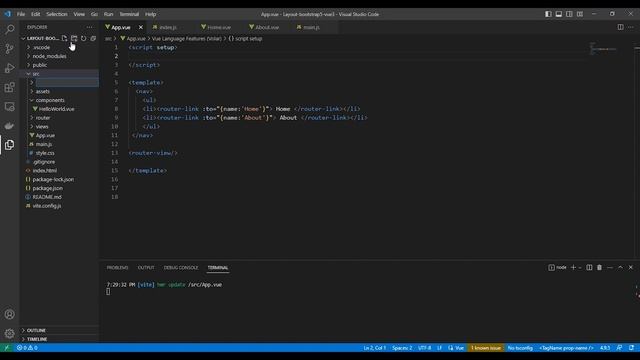 How To Make Multi-layout Vue 3 application (Arabic) | فيو 3 متعدد التصميم смотреть онлайн