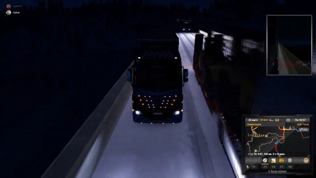 НАКАЗАЛИ ДЯТЛА В ETS 2I Евро трак симулятор смотреть онлайн
