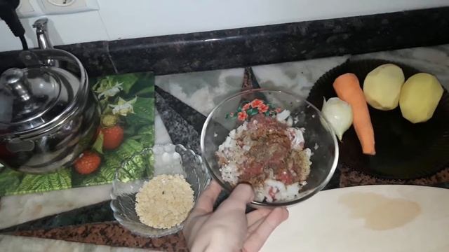 Суп с фрикадельками