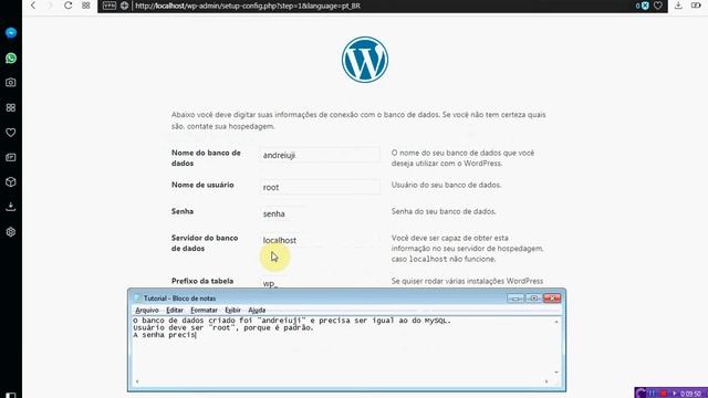 Tutorial: Criar base de dados do Blog em WordPress no servidor local XAMPP смотреть онлайн