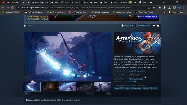 Geforce NOW | #GFNThursday Weekly Blog | 11 New Games This Week | Cloud Gaming Chromebooks & More! смотреть онлайн