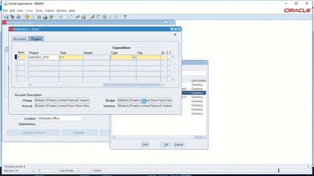 How to create multiple lined project based purchase requisition | Oracle EBS r12 смотреть онлайн