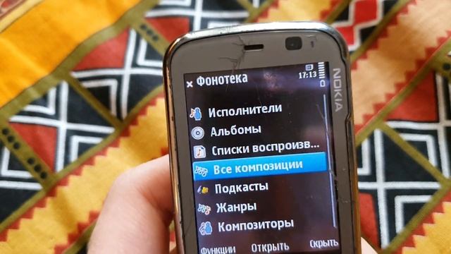 Nokia N79 - ушатан, но полностью исправен! смотреть онлайн