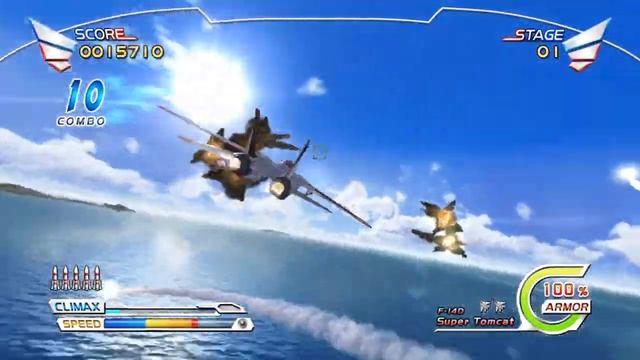 After Burner Climax PS3 RPCS3 emulator смотреть онлайн