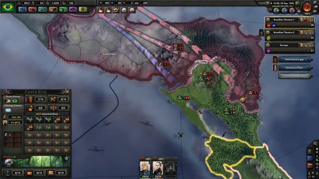 Let's Play Hearts Of Iron 4 - Kaiserreich - Restarted Brazil 11 смотреть онлайн